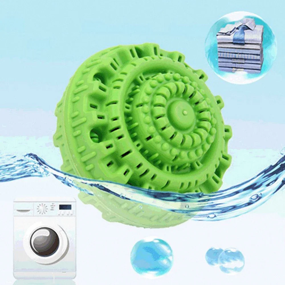 Extra large magic laundry ball anti-tangle reusable negative ion molecular cleaning tool washing machine accessories