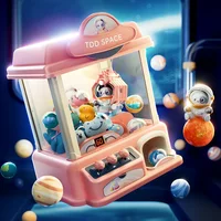 Doll Machine Coin Operated Play Game Mini Claw Catch Toy Machines Dolls Maquina dulces Children Interactive Toys Birthday Gifts 2