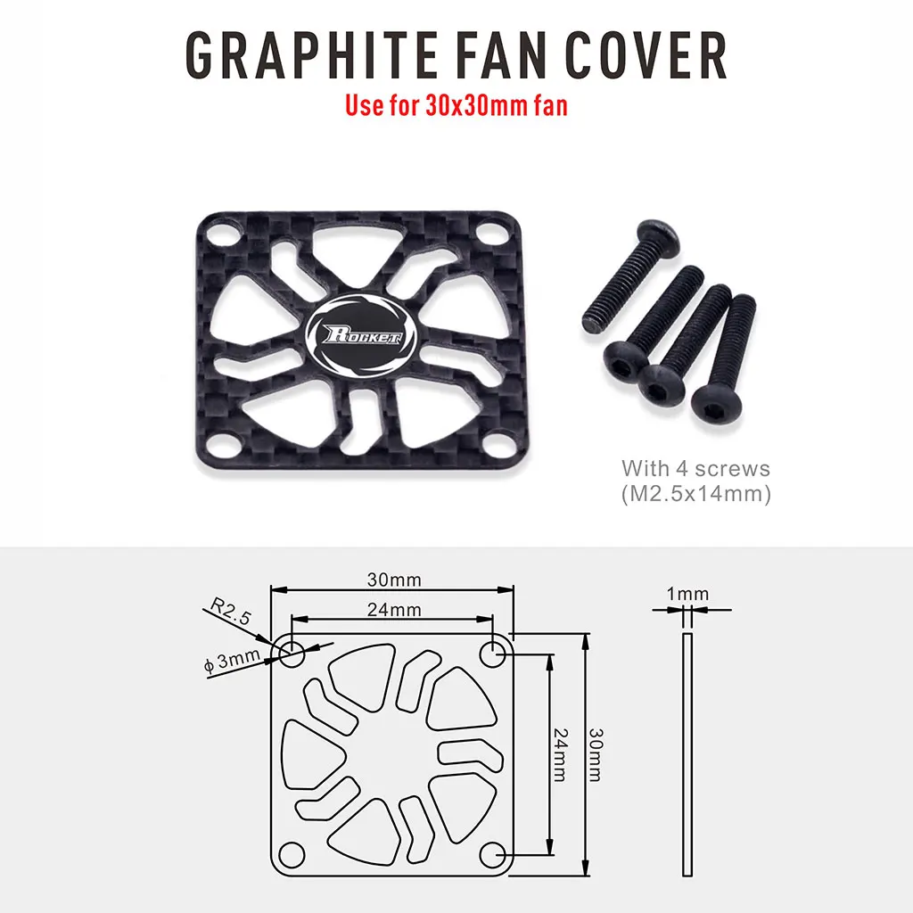 Rocket RC High-Performance Heat Dissipation Cooling Fan for Brushless Motors