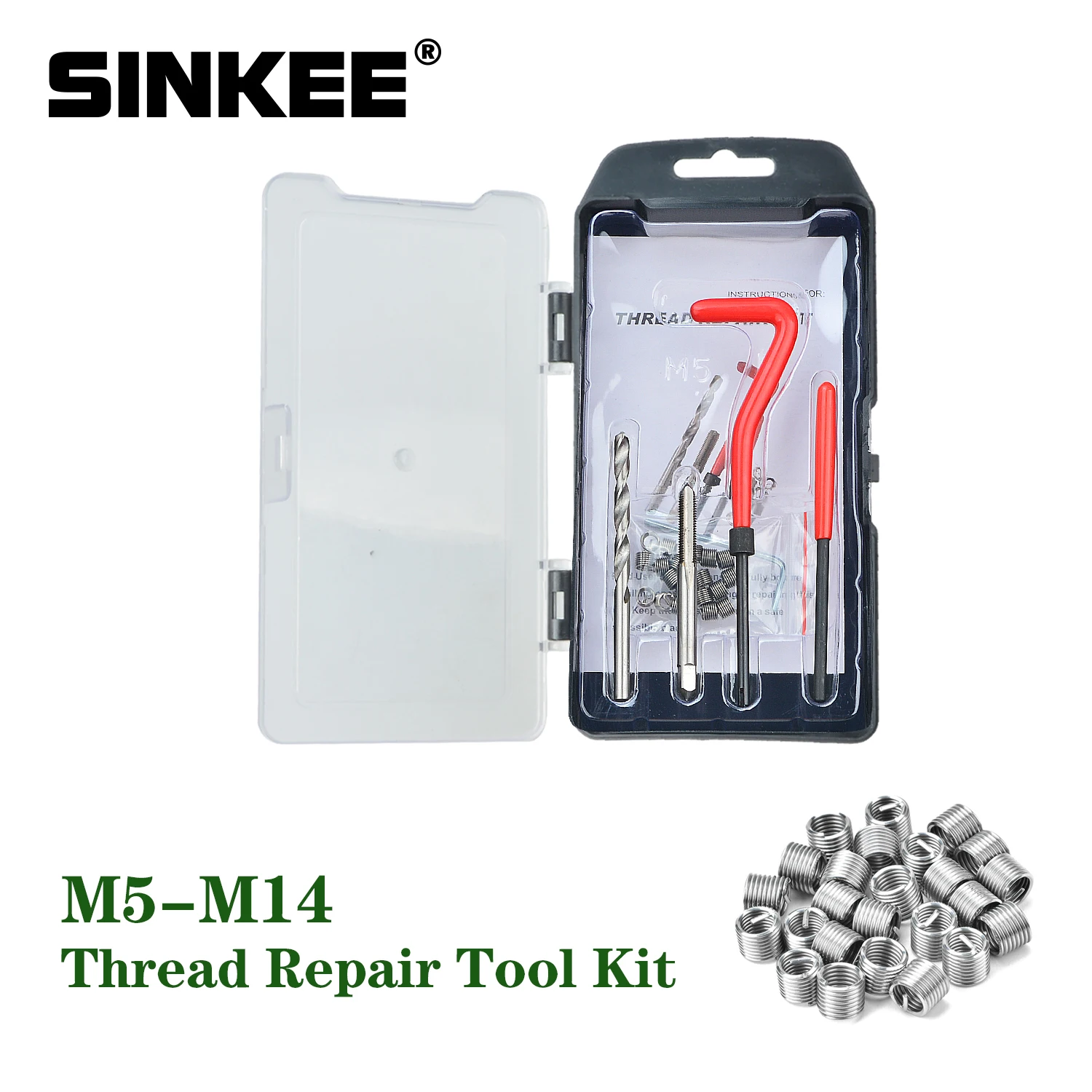Thread Repair Tool Kit 25pcs M3/M4/M5/M6/M7/M8/M10/M12 for Restoring  Damaged Threads Spanner Wrench Twist Drill Bit Kit - AliExpress