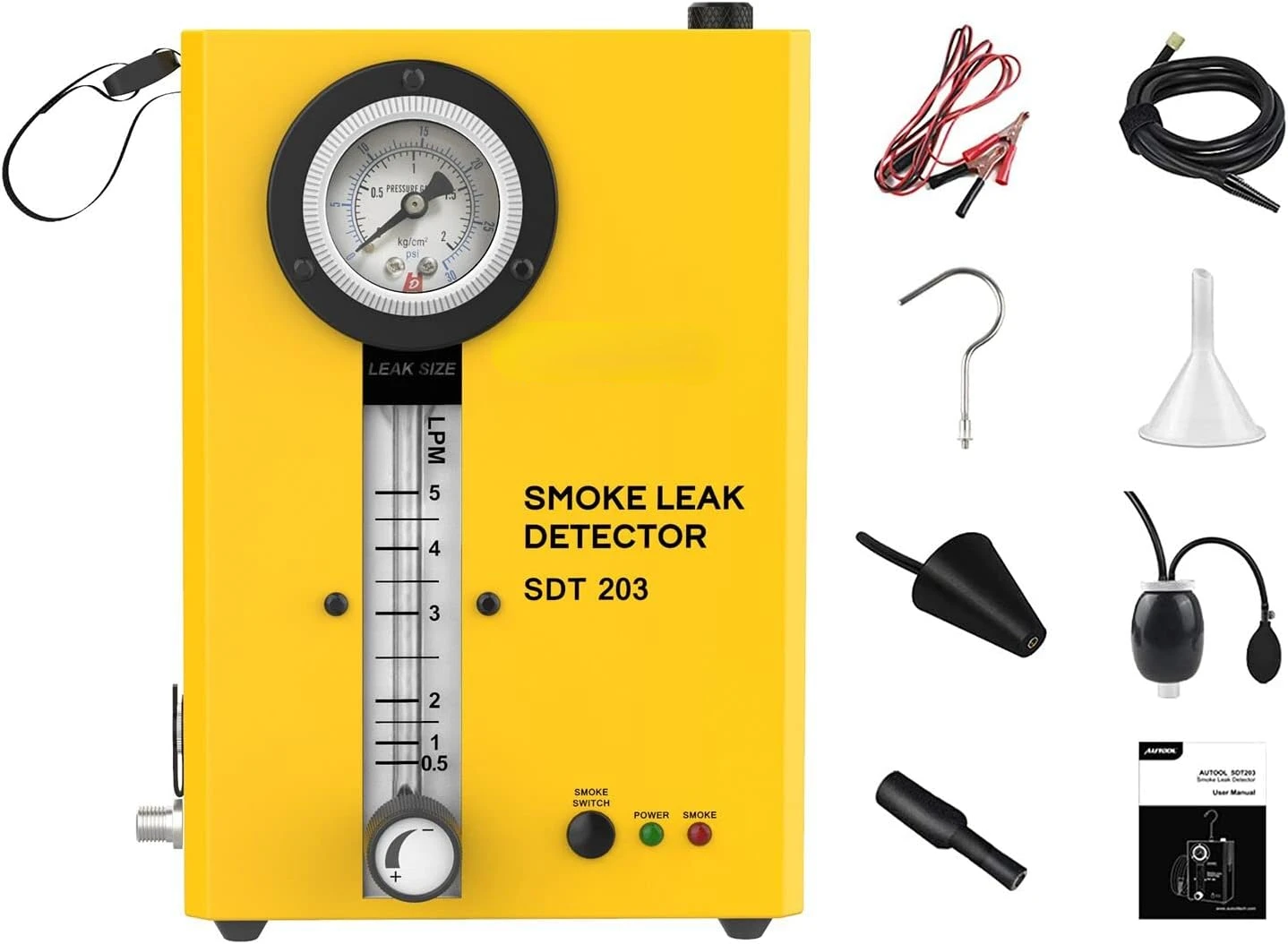

Vacuum Automotive Smoke Machine Leak Detector Diagnostic Tester