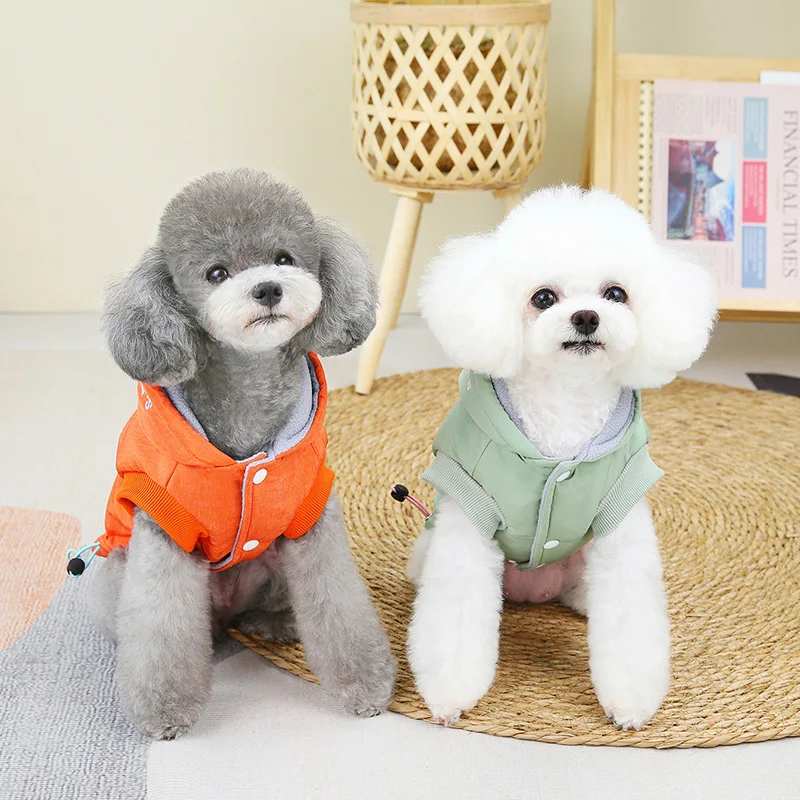 Weihnachtskleidung Für Hunde – Flanell-Kapuzenpullover Mit Elch-Motiv, Warm Für Kleine & Mittlere Hunde