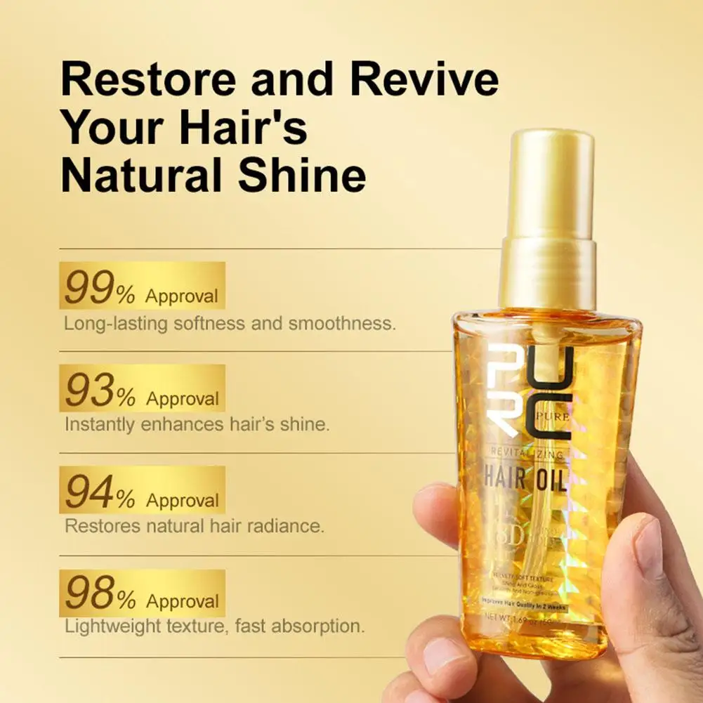 Argan Oil Hair Oil Repair Frizz Dry Damaged Scalp Treatments Smoothing Nourishing Serum Hair Care Products for Women Men