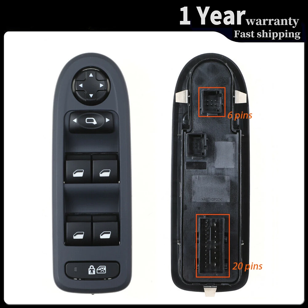 

Переключатель Стеклоподъемника Электрический для Peugeot 308 508 Citroen C5 2007-2013 автозапчасти 98054508ZD 96644915XT 98053439 96644915