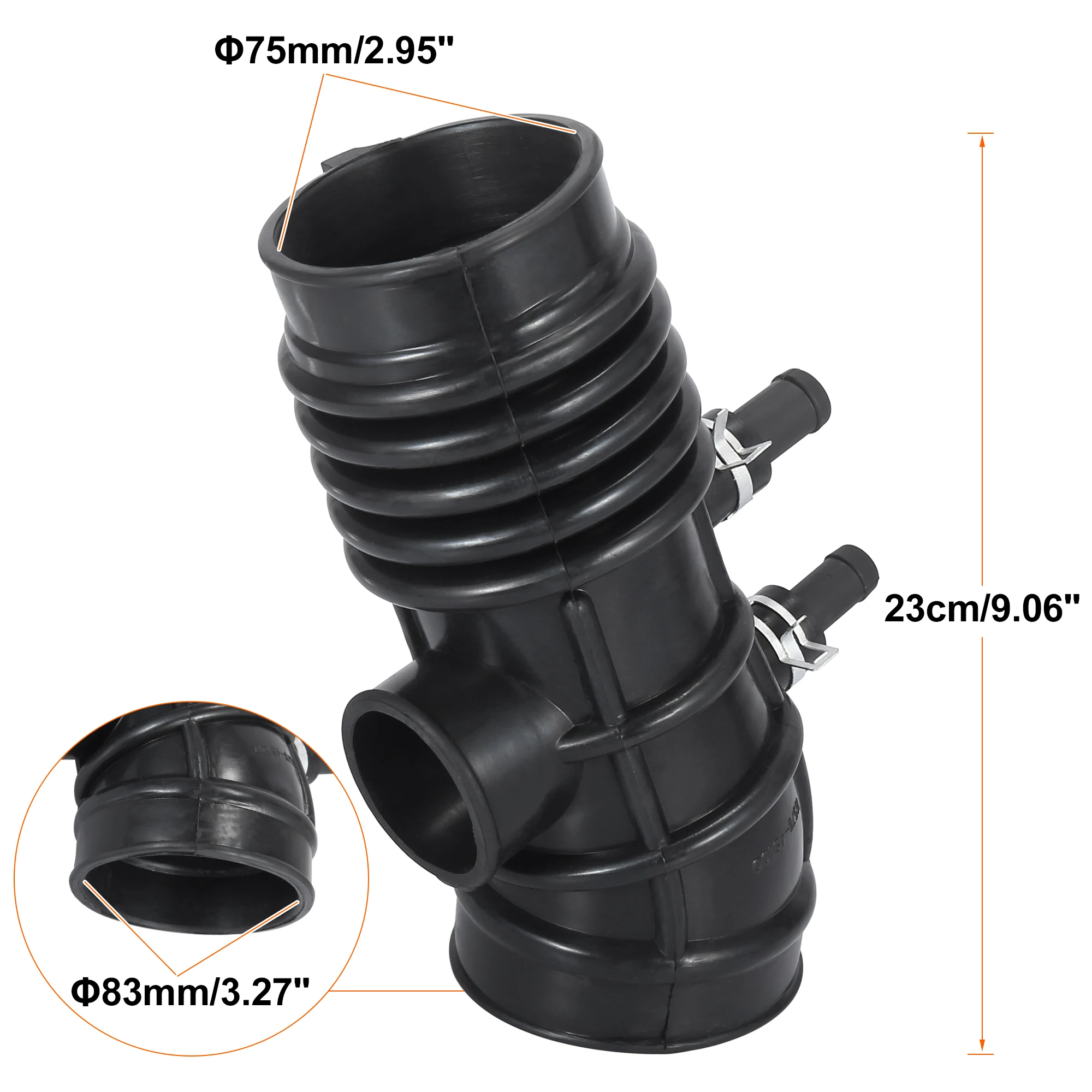 UXCELL Engine Air Flow Intake Filter Hose Tube For Nissan Frontier SC SE XE 1999-2004 Nissan Xterra SE XE 2000-2004
