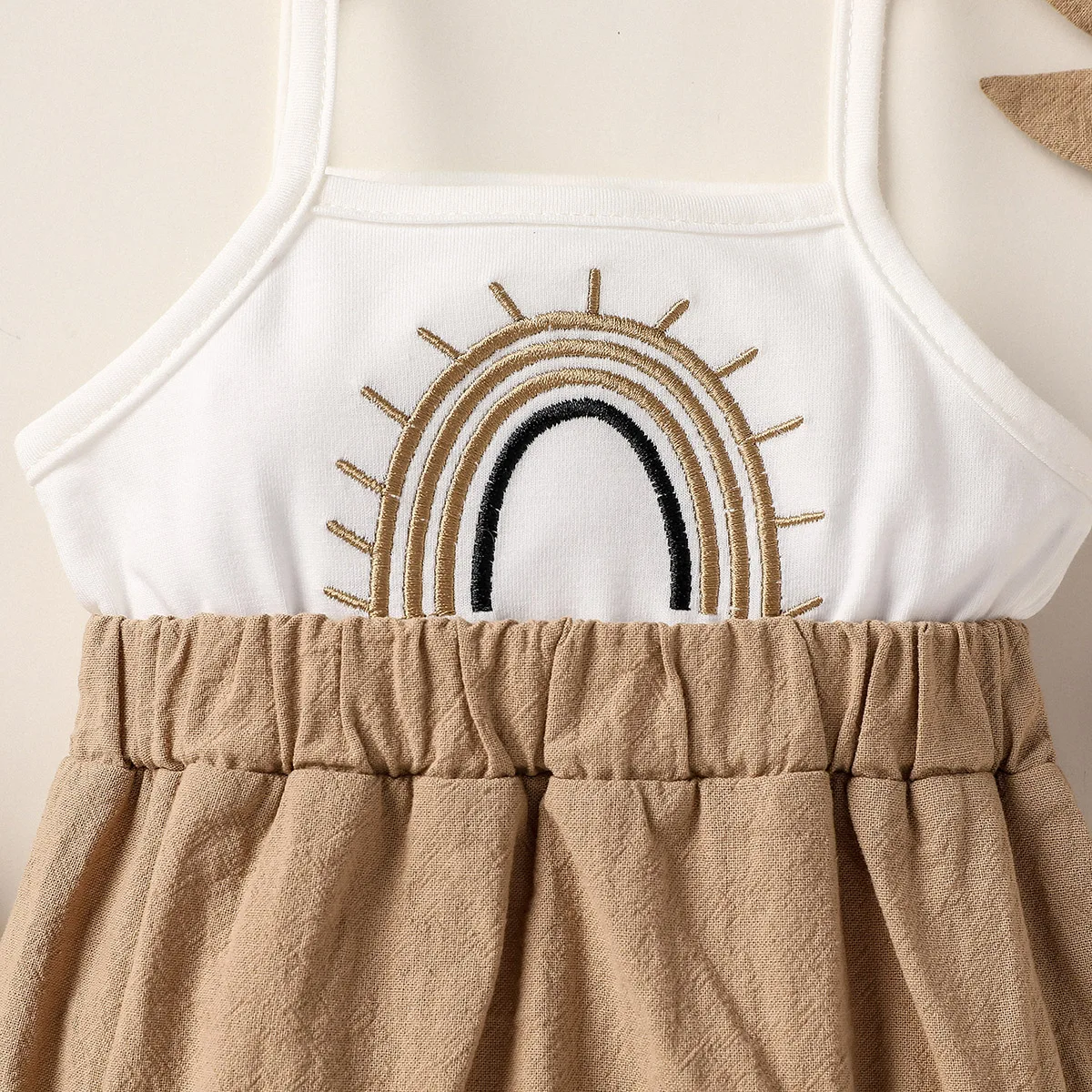 Rainbow Print Baby Jumpsuit 3