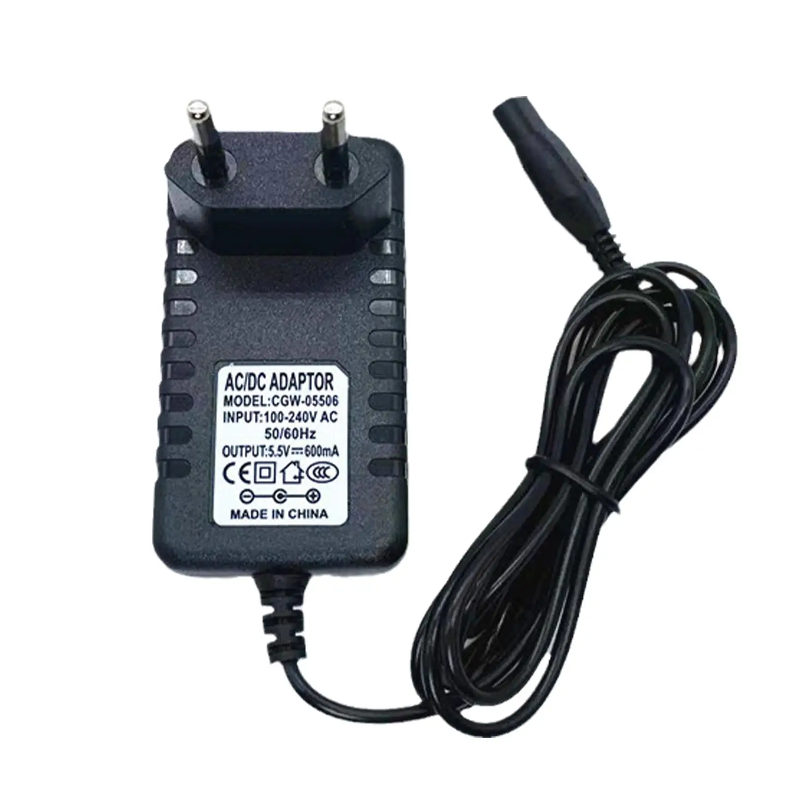 Adattatore per caricabatterie cavo di alimentazione da 5,5 V per Karcher WV WV2 WV5 WV50 WV55 WV60 Plus WV70 WV75 Aspirapolvere per finestre Sostituzione spina UE