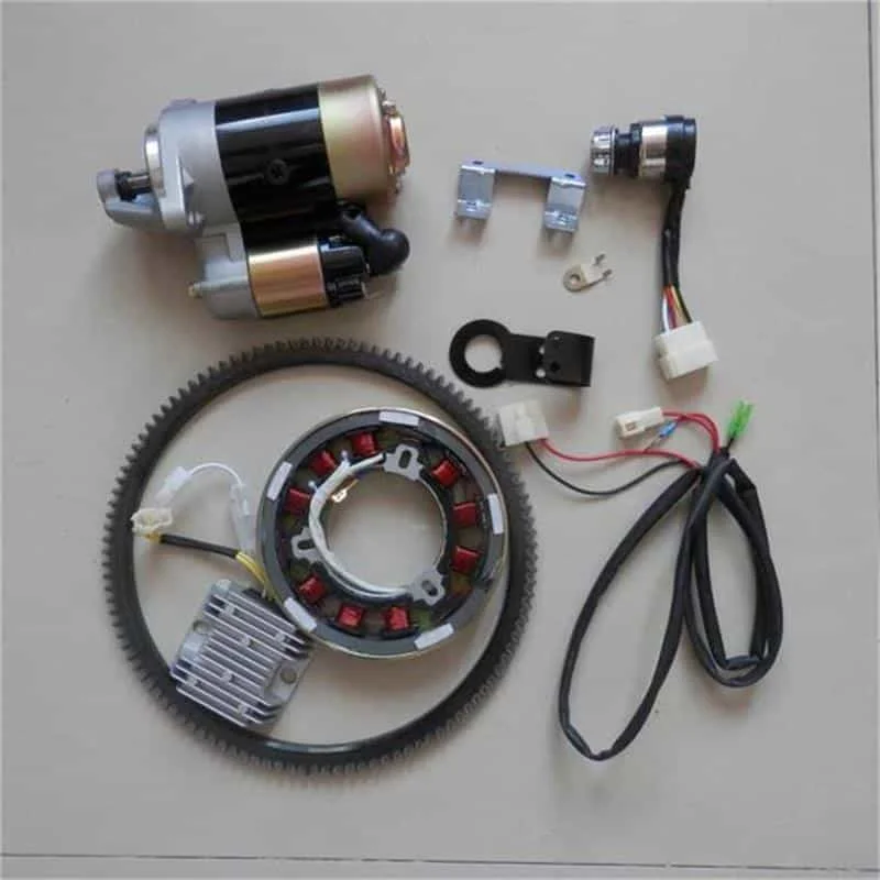 Startmotor voor Honda GX630, GX660, GX690 Motoren op Aggregaat