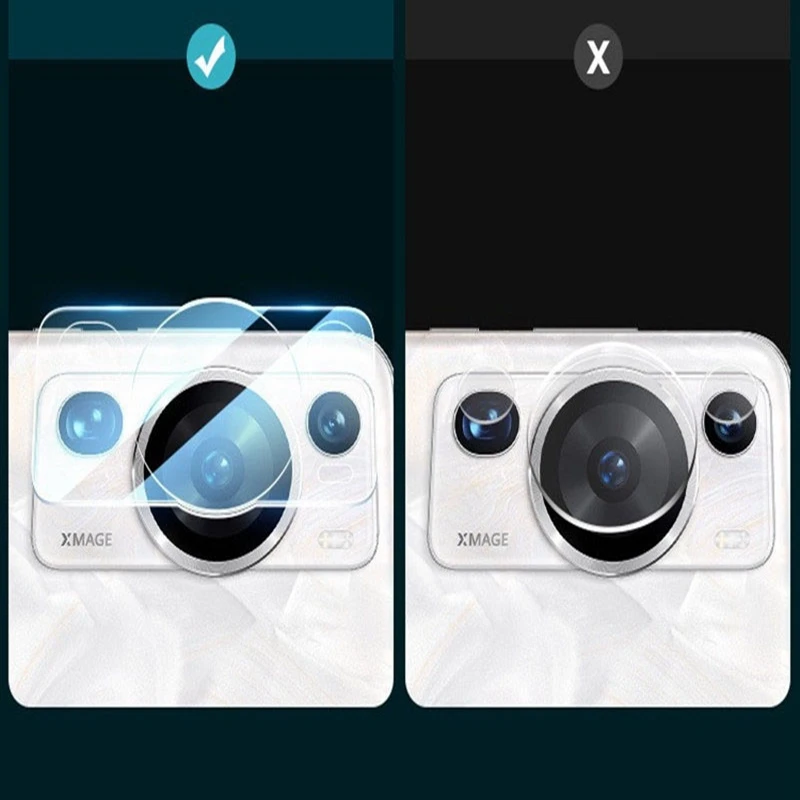 2-Pack 3D Camera Lens Tempered Glass Screen Protector Film