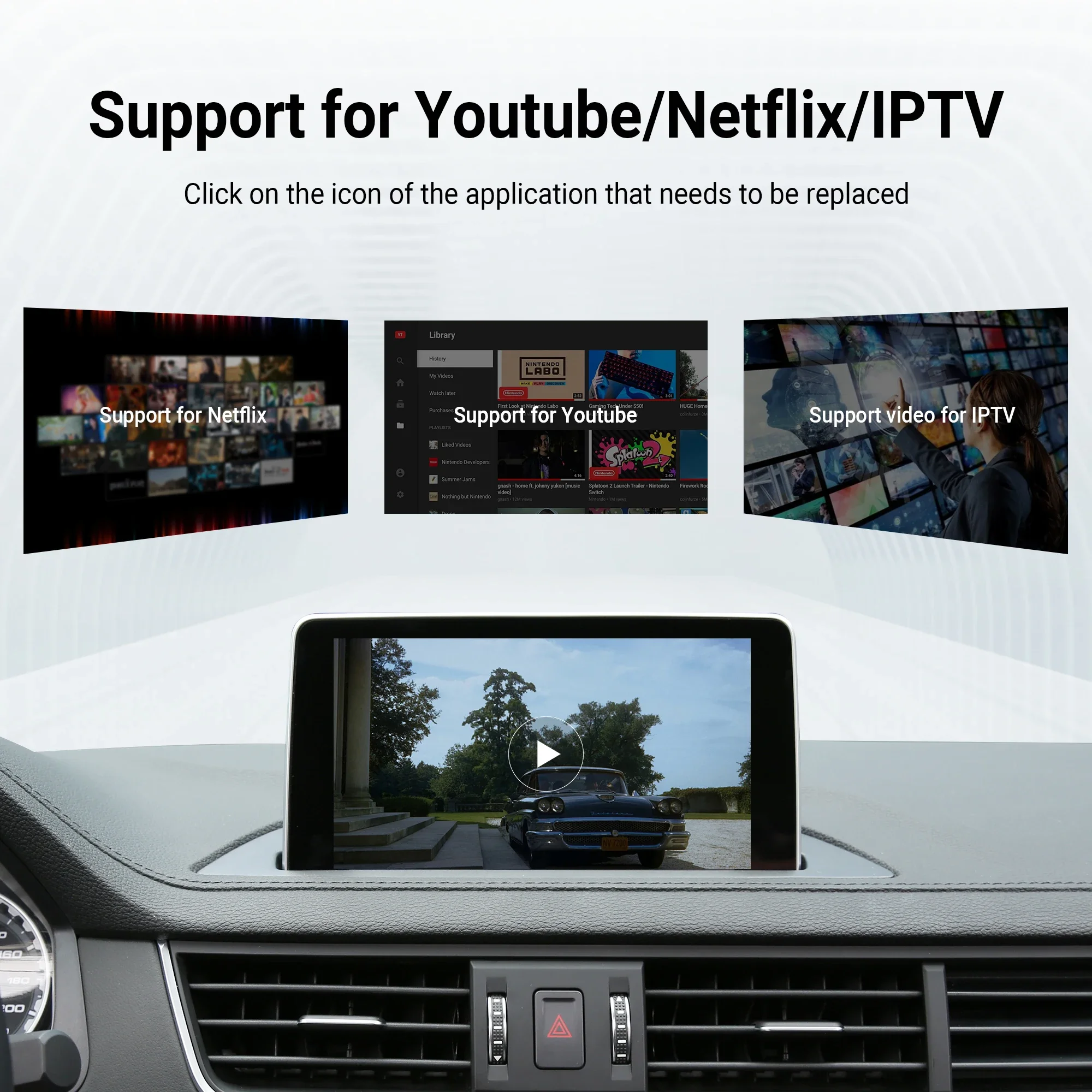 【PORMID AIAUTO6Pro 】車でYouTube Netflix sddefault.jpg