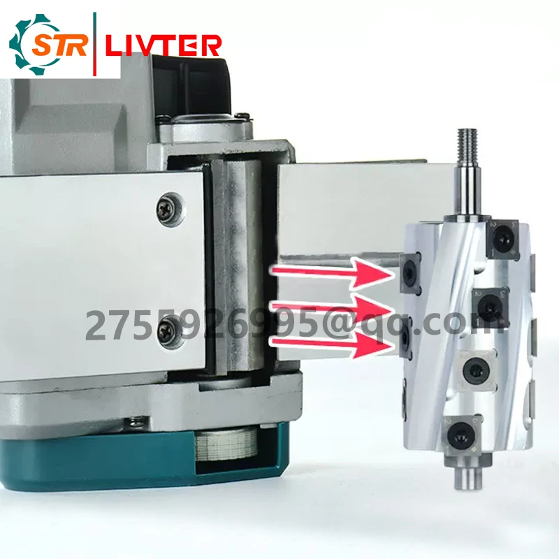 spiral cutterhead helical cutter head Replacement Cutting Heads for electric planer