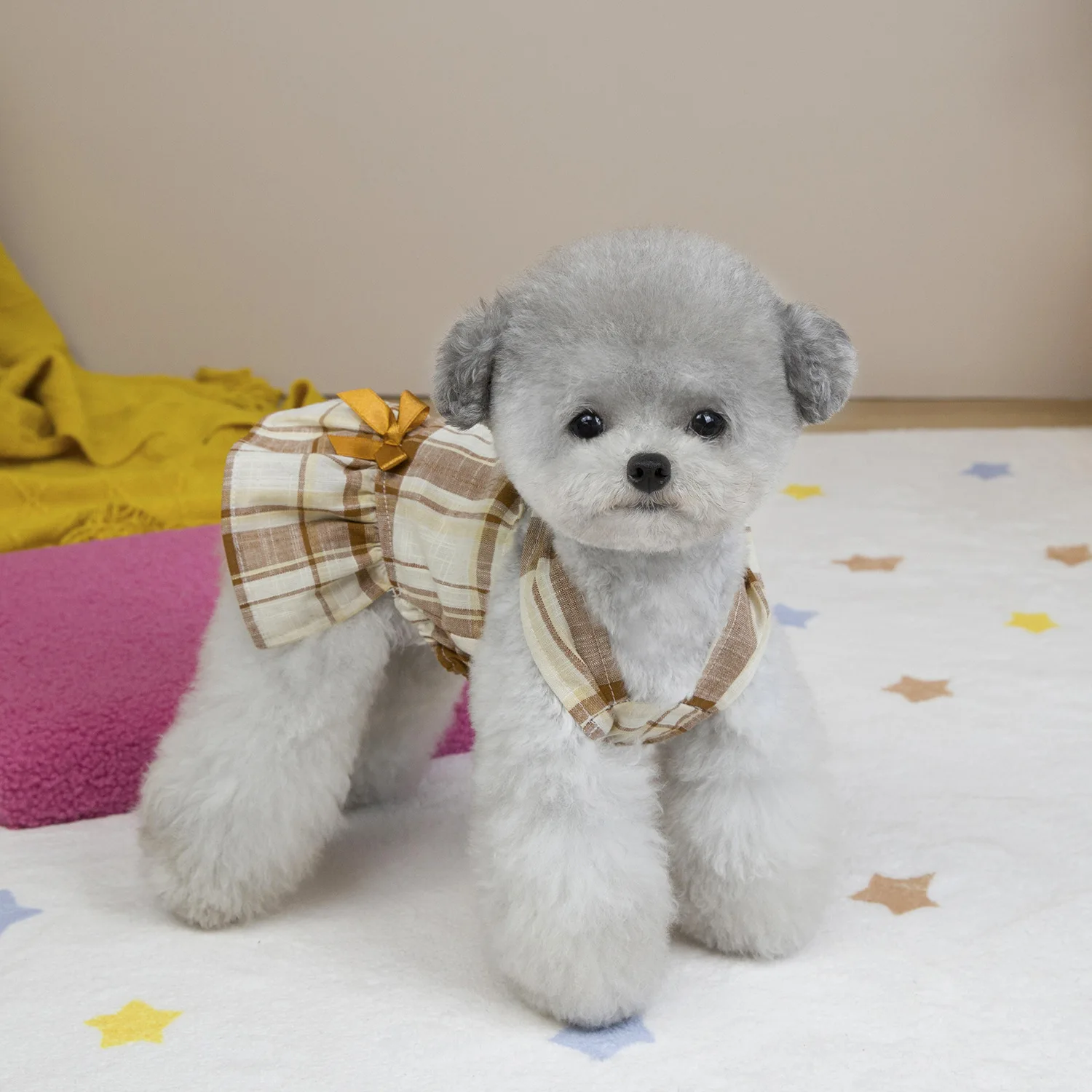Dog Princess Dress Embroidered Flower Pet Pink Bowknot Princess Clothes  Puppy Pet Spring Summer Dresses Dog Short Skirt - AliExpress 15