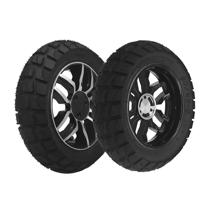 Scooter 80/65-6 Pneumatic Tire Wheel Inflatable Parts for 10 Inch Electric Modified Accessories