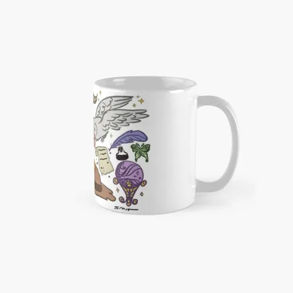 

For Your Magic Needs Classic Mug Gifts Picture Printed Handle Round Photo Image Coffee Drinkware Tea Simple Cup Design