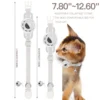 For Air Tag Pet Collar for cats dogs, Reflective Kitten Collar with Airtag Holder and Bell for Girl Boy Cat, Safe Breakaway 3