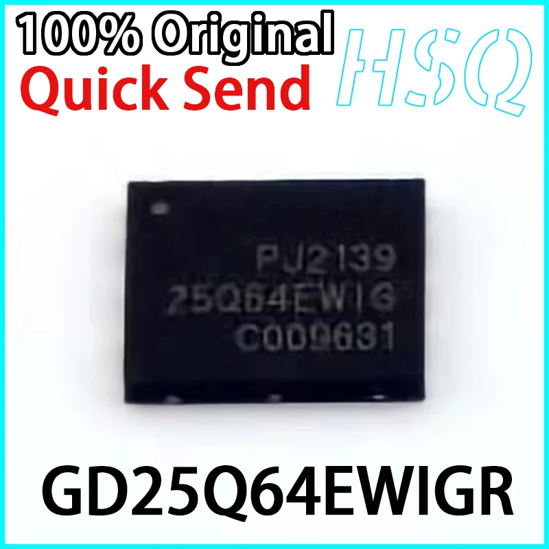 

Оригинальная микросхема памяти GD25Q64EWIGR 25Q64EWIG WSON8, новая версия, 2 шт.