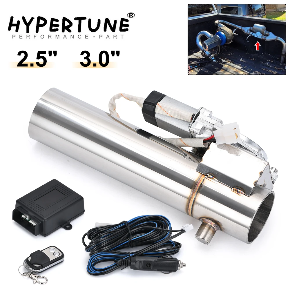 Hypertune - Universal 2.5 ''หรือ 3'' ท่อไอเสียไฟฟ้า I ท่อ Cutout พร้อมรีโมทคอนโทรลขายส่งวาล์วสําหรับ JEEP Wrangler 1