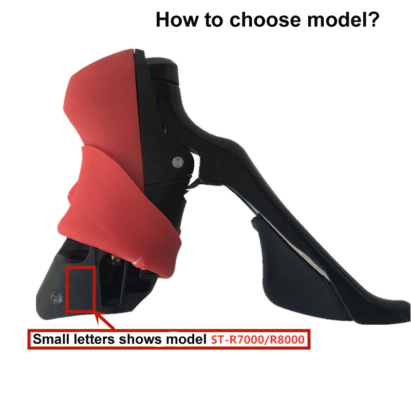 Description Picture 2 of itemBracket Hoods for SHIMANO 105 ST-R7000 Ultegra ST-R8000 Road Bike Shifters Protective Covers Rubber Sleeve Case R7000 R8000 Hood