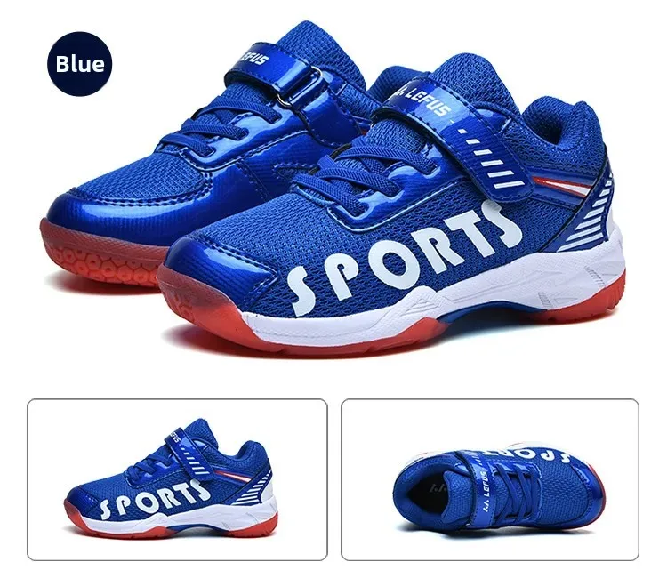 New Badminton Shoes for Children Boys Girls Training Sports Shoes Breathable Student Athletic Footwear from Mainland China