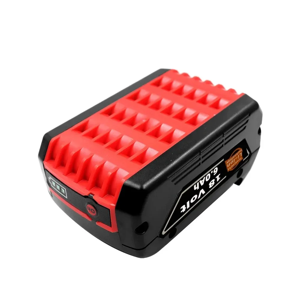 High capacity18V10Ah Rechargeable Li-ion Battery For Bosch 18V Power tool Backup 10000mah Portable Replacement BAT609 Indicator