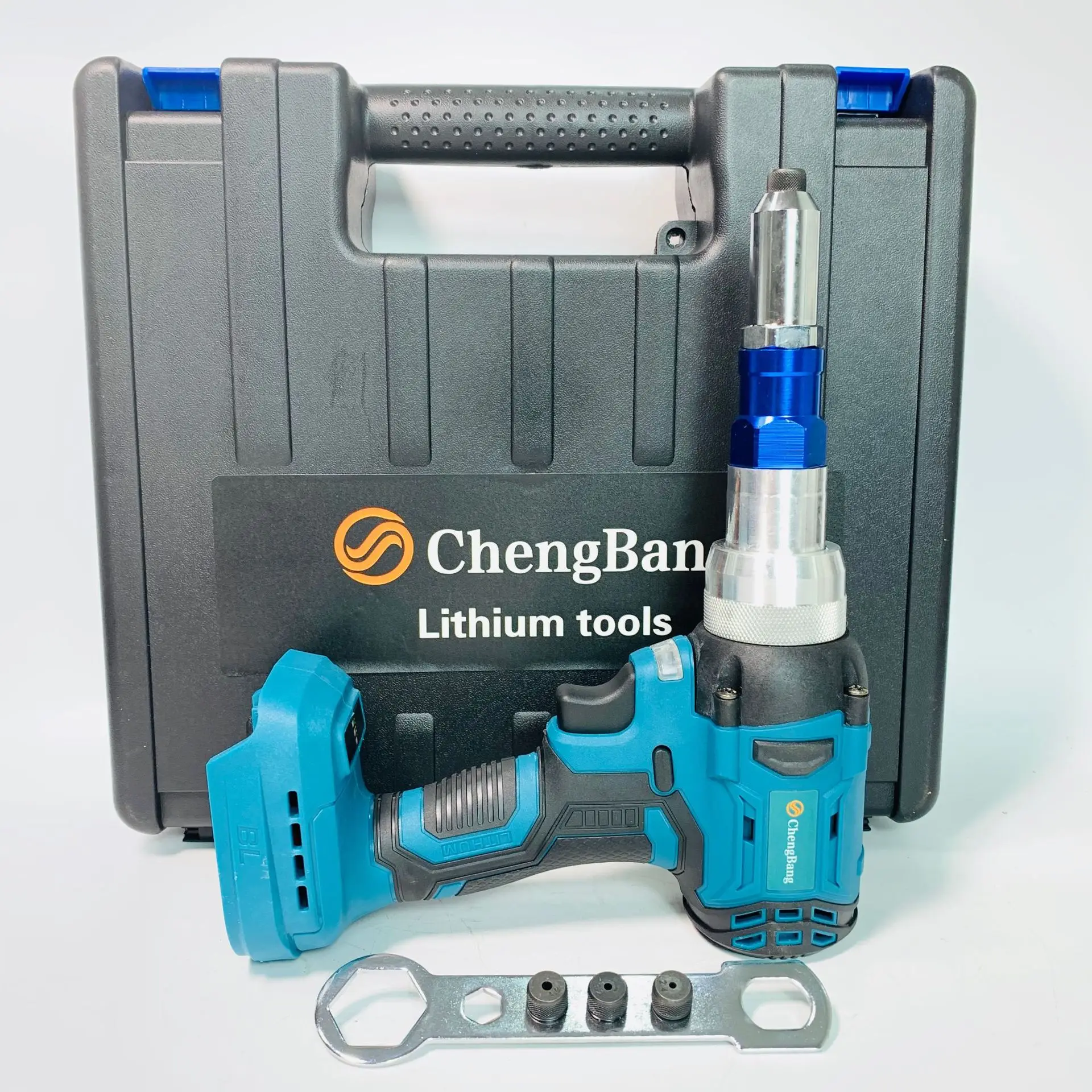 Lithium electricity without ShuaLa riveting gun 03 - a plug-in electric riveter automatically return a nailMakita Battery