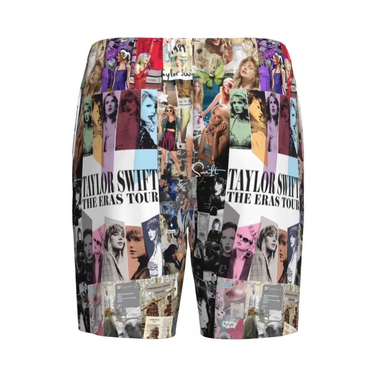 Custom Print Men\'s Taylor American Singer Swift Pajama Bottoms Sleepwear Pjs Sleep Shorts with Pockets