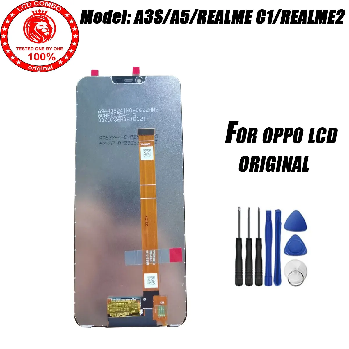 

6.2" Original For OPPO A3s A5 LCD CPH1803 Display Touch Screen Digitizer Assembly For OPPO Realme 2 C1 LCD Display Replacement