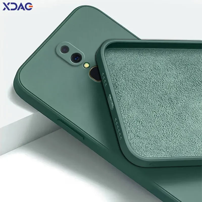 Sleek Liquid Silicone Shockproof Phone Case with Camera Protection - Fashionable & Durable