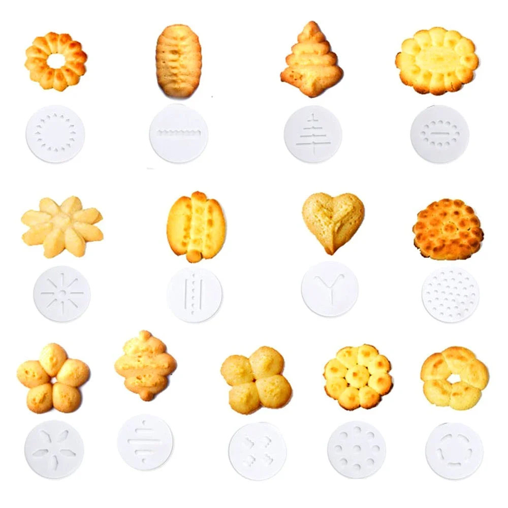 Cookie Press Kit-Cookie Press Making Gun Biscuits Cake Mold Maker Machine Dessert Decoration cookie maker press kit
