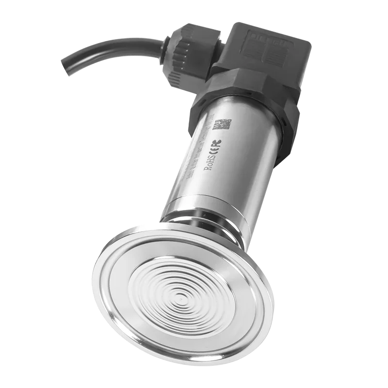 4-20mA output 50.5mm Tri Clamp Pressure Transmitter Sanitary diaphragm Pressure sensor Plugging Proof type High Precision