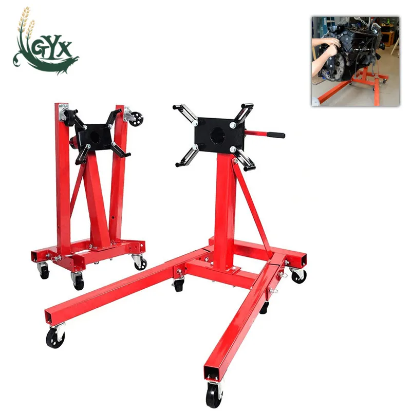 

Multi-function Engine Repair Flip Frame Diesel Transmission Gearbox Disassembly Overhaul Car Engine Mobile Bracket Rotary Table