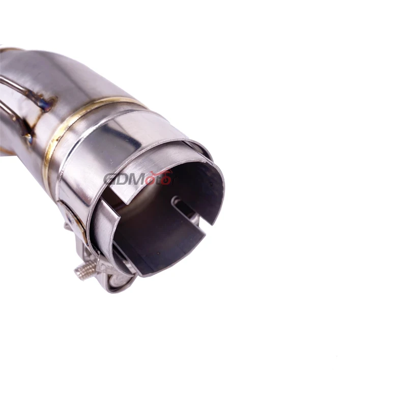 51mm Connect Pipe Ninja 400 Slip-on Exhuast Middle Link Pipe Escape Muffler Adapter for Kawasaki Z400 2018 2019 2020 2021 - Image 3