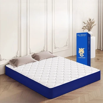 Box Roll Latex Double Mattress King Size Household Memory Cotton Compression Spring Mattress Floor 180x200 Bedroom Furniture