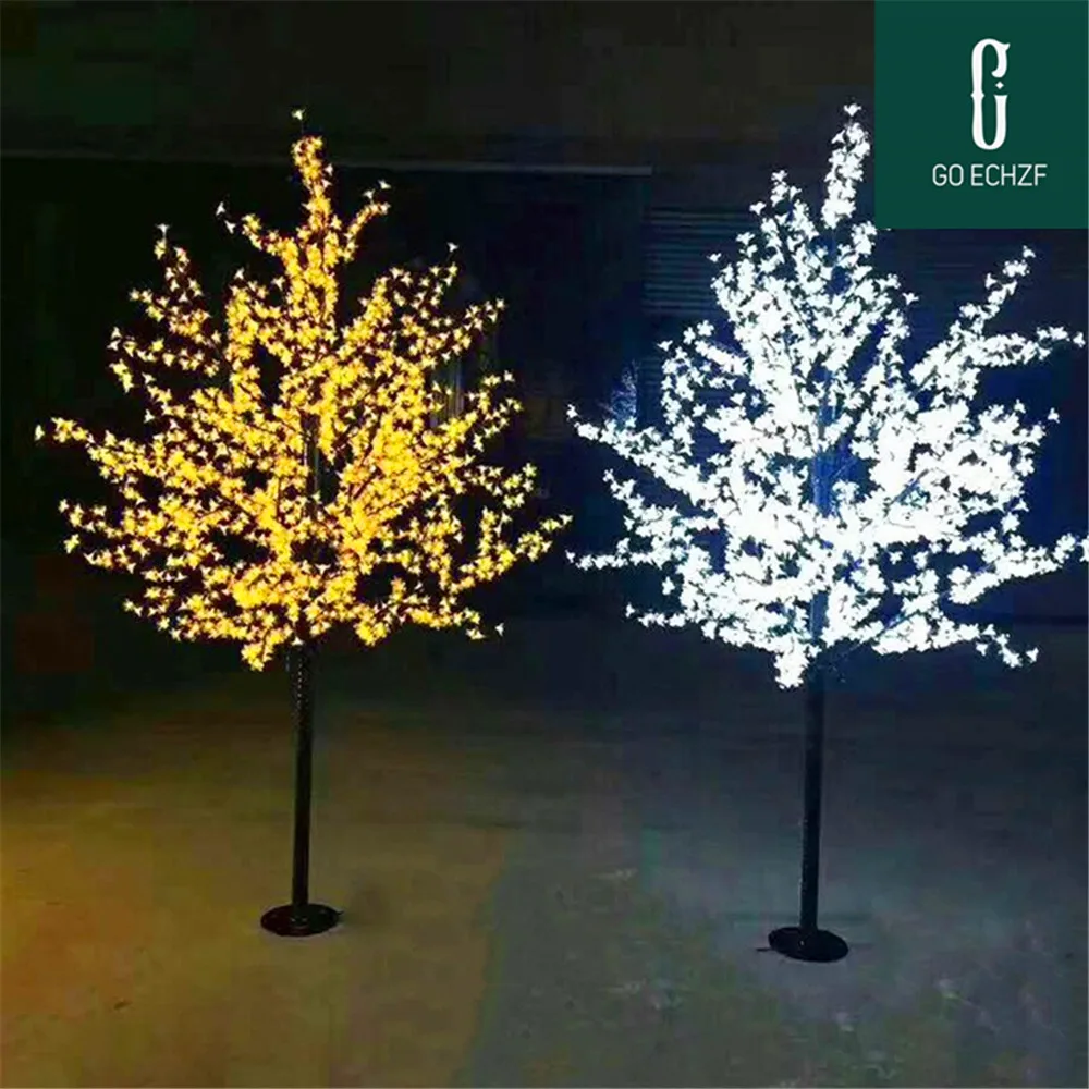 

2M LED Crystal Cherry Blossom Tree Light Christmas New Year Wedding Luminaria Decorative Tree Branches Lamps Indoor Lighting