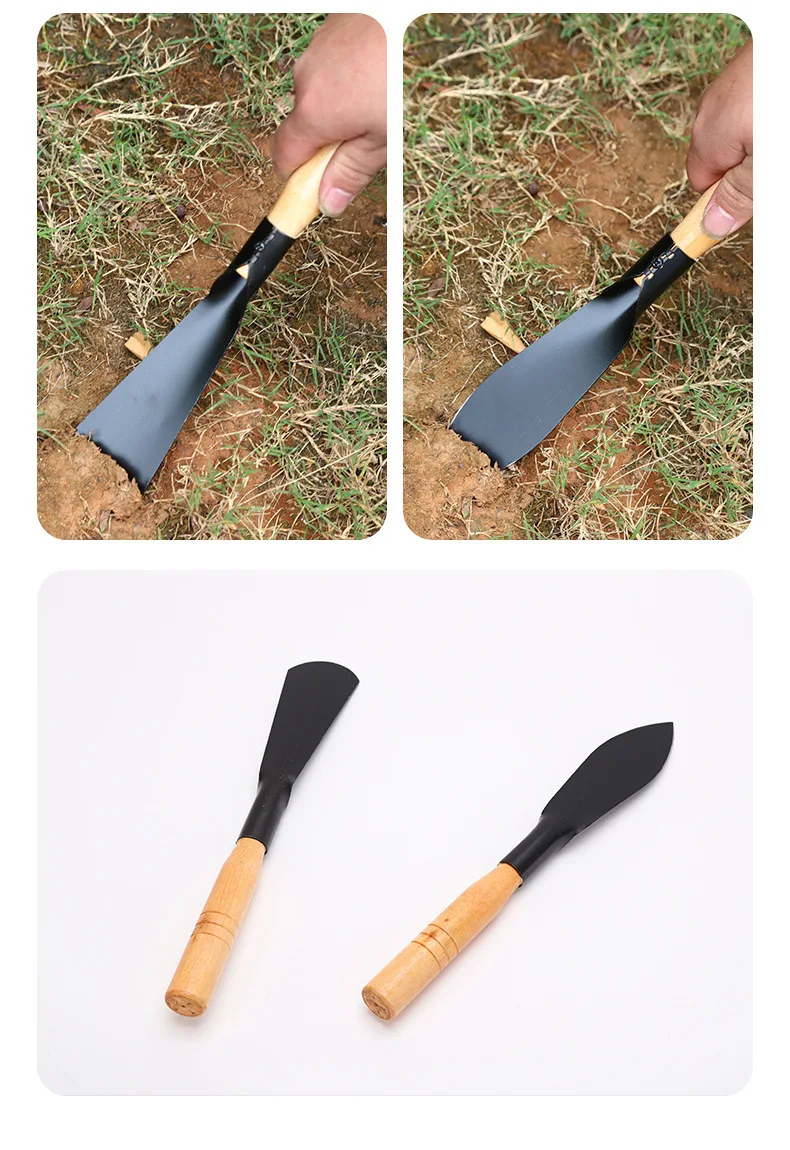 Multifunctional gardening shovel tool suitable for loosening soil/planting/weeding/planting flowers/driving the sea 3
