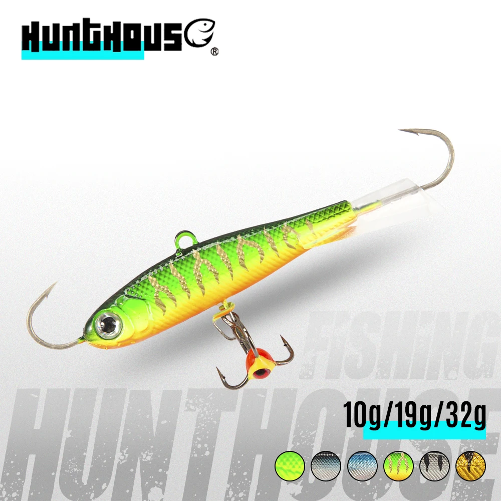 Leurre vibration balance jigging 50mm 65mm 75mm pour pêche hiver glace - brochet perche