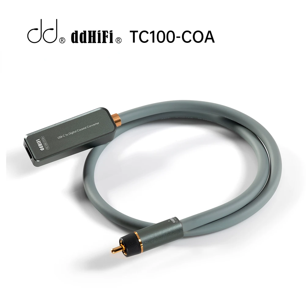 

DD ddHiFi TC100-COA Женский к цифровому коаксиальному преобразователю аудиокабеля RCA