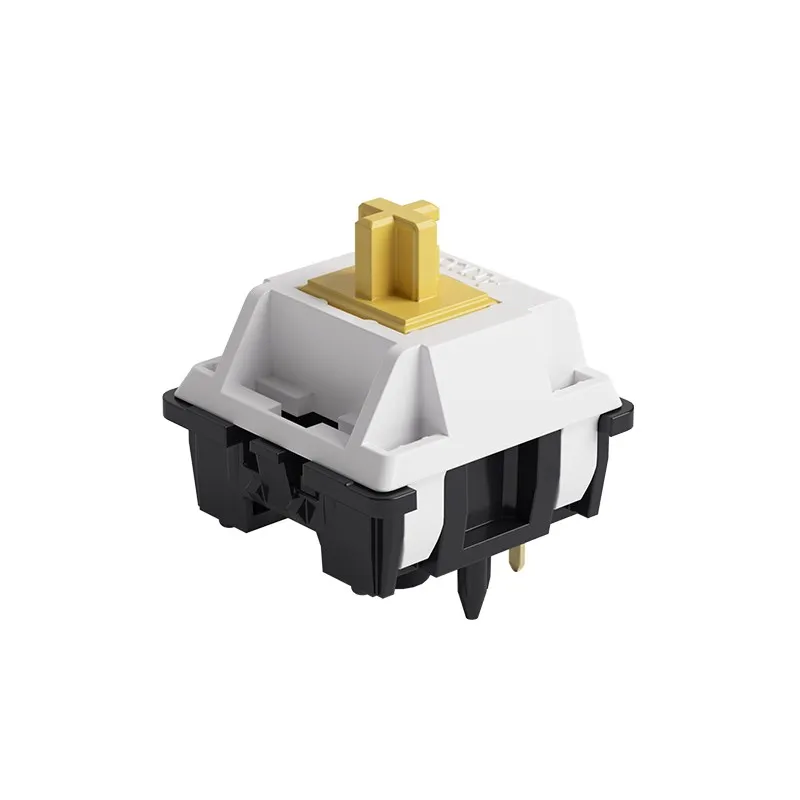 Interruptor Silencioso Tátil Akko Penguin Compatível com Teclado Mecânico mx Pinos 45 Pcs