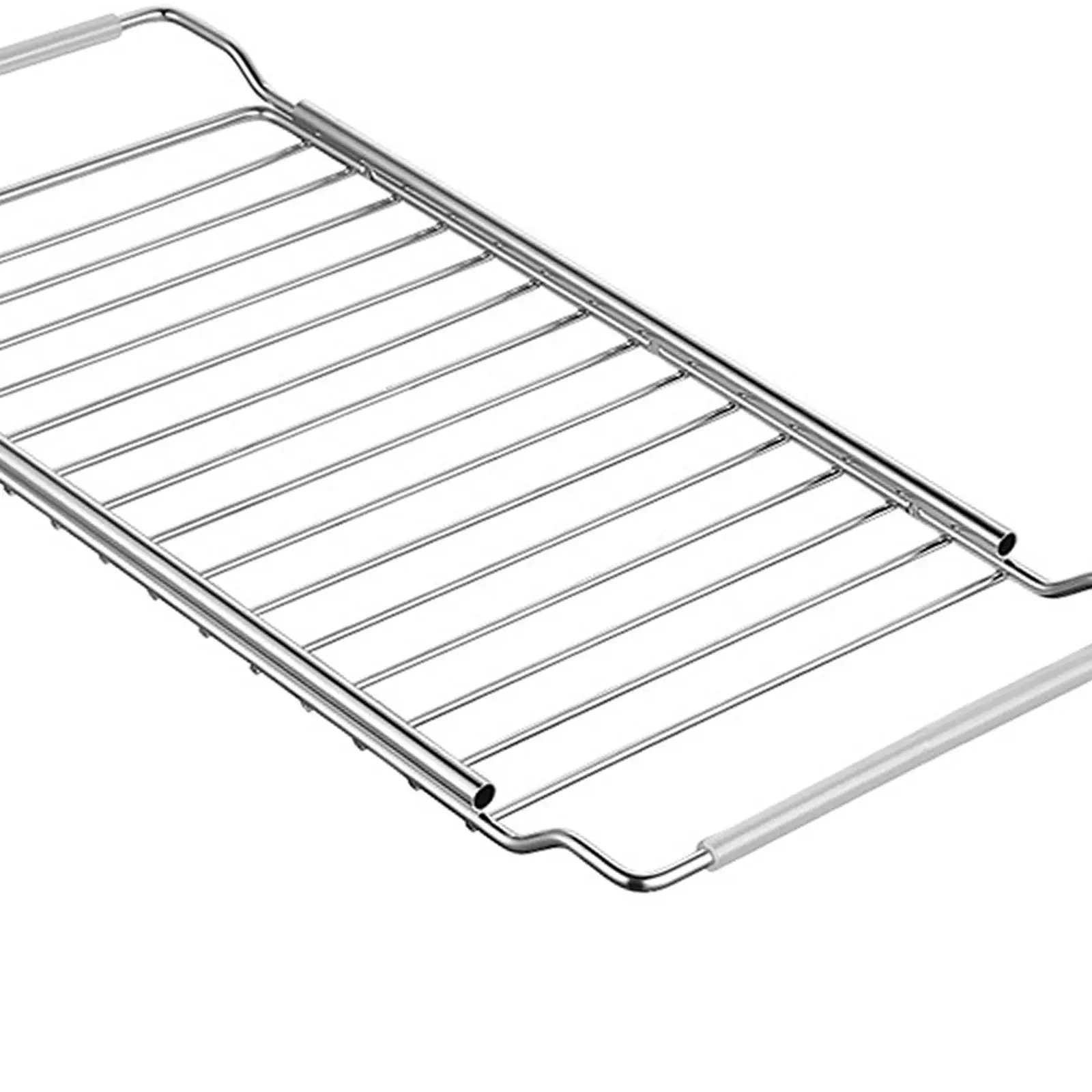 Sink Drain Rack Adjustable Heavy Duty for Kitchen Home Multipurpose Sink Organizer Storage Rack Utensil Dishcloth Holder 5