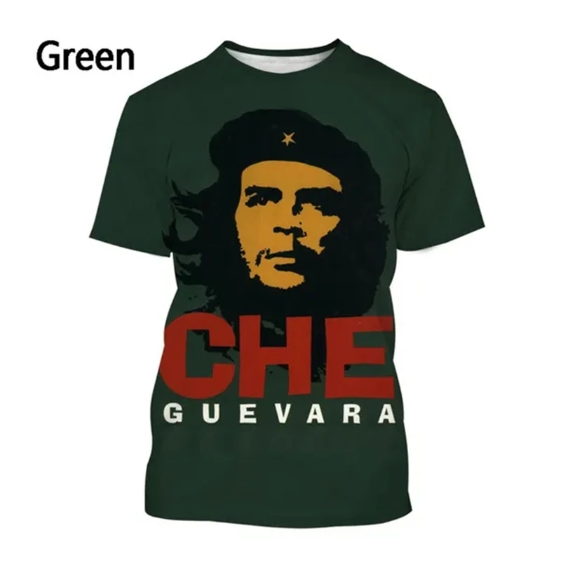 Ernesto Guevara Memorials T-shirt Vintage 3D El Che Guevara