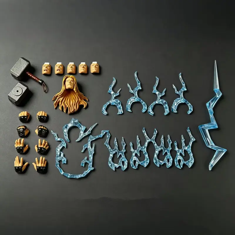 【In Stock】New BCTOYS  Thor Figure Joint Strengthened Marvel Avengers Thor Action Figure KO Toy Gift - 6