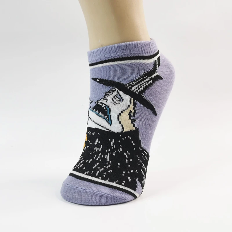 Punk Anime Short Socks Sally Jack Demon Cosplay Boat Socks Kids Gift