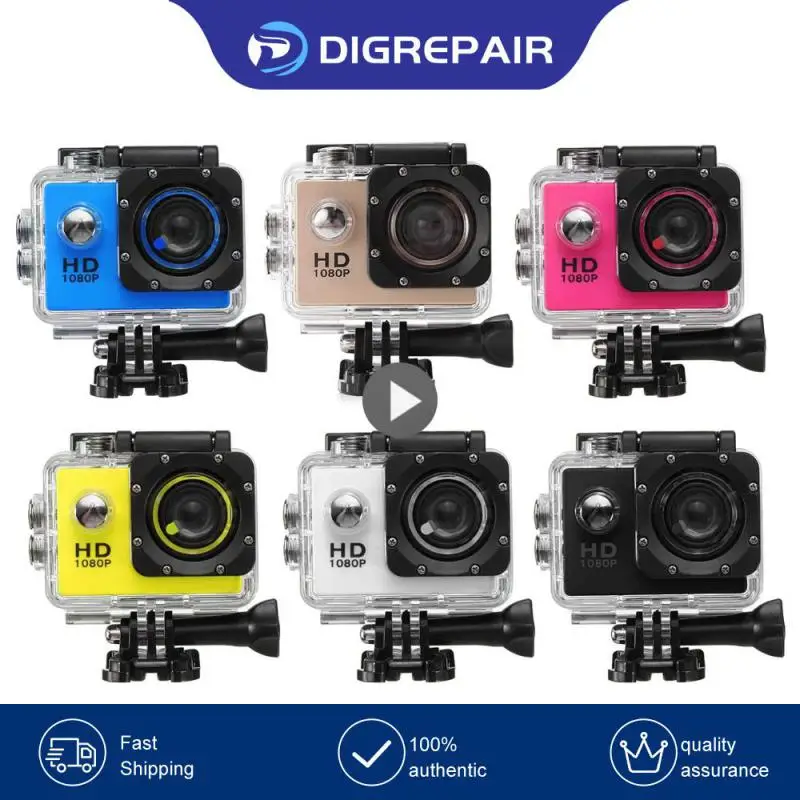 Fotocamera Impermeabile 1080P 32Gb Sport Outdoor Diving Camcorder Camera Mini Dv Videocamera 12Mp Sj4000 Per