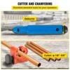 Hydraulic Flaring Tool Kit 3/16"-1/2" 45° Double Brake Flare Tool with Tube Cutter and Deburrer 32 PCS Tube Flaring Tools 6