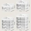 Hot Drawer Makeup Organizer Large Capacity Plastic Makeup Storage Box Lipstick Holder Large Capacity Office Supplies Storage Box 6