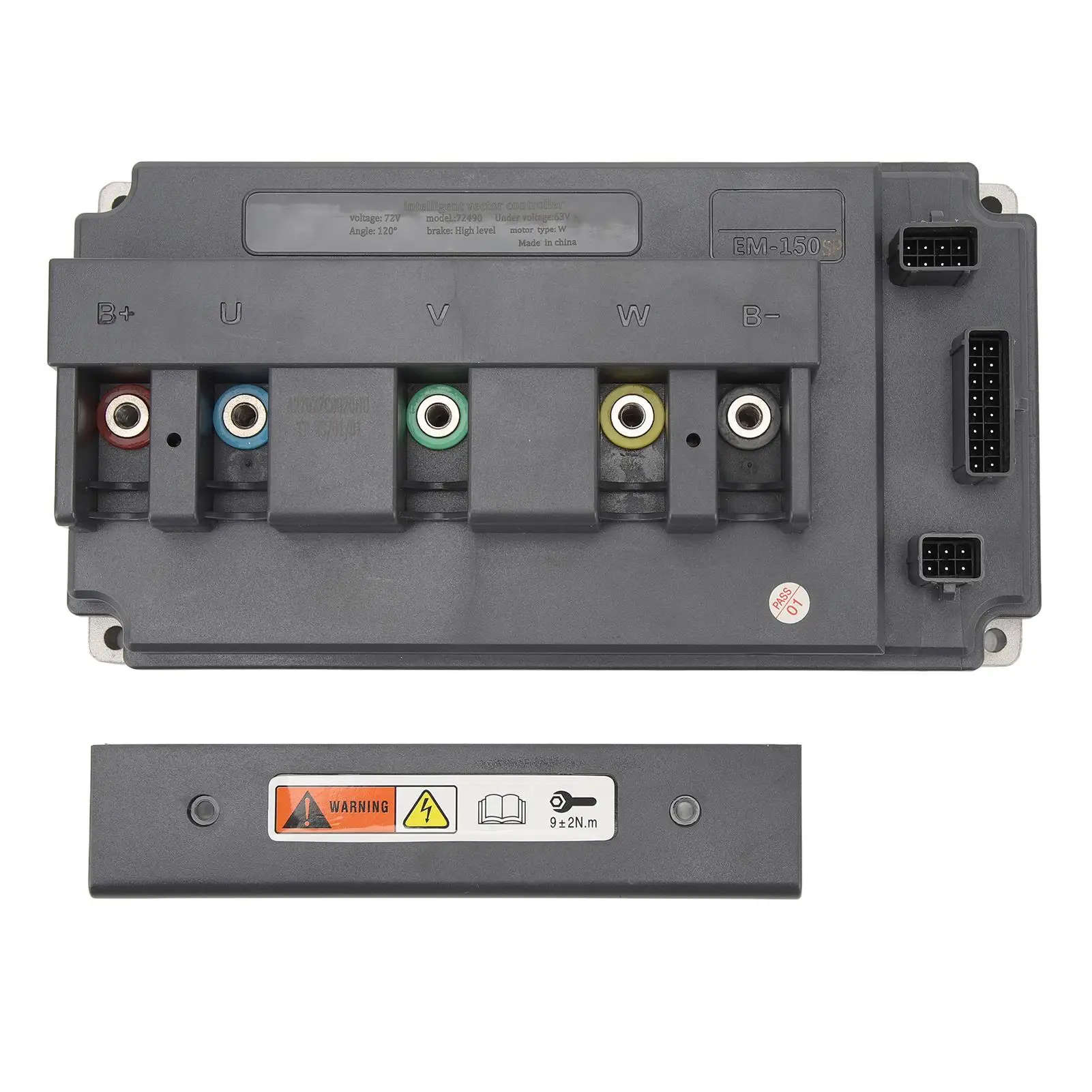 Electric Bike EM150SP ECU Controller Motherboard Sine Hub Motor Speed Controller for qs Mid Drive Motor Hub