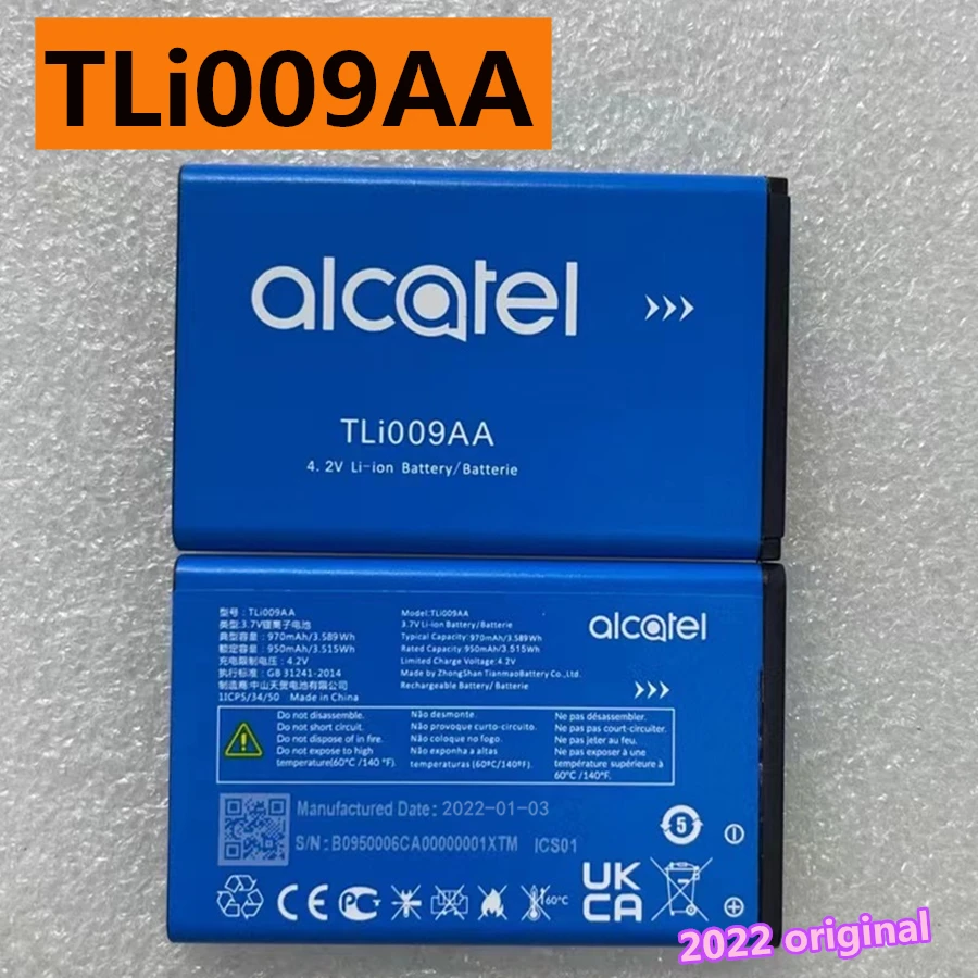 Оригинальный аккумулятор для телефона 950 мАч TLi009AA TLi009A1 для Alcatel  One Touch 2053D 2053X 2053 2038X 3025 3025X 3026 3026G 3026X | AliExpress