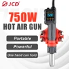 JCD 750W Micro Heat Gun Rework Soldering Air Station LCD Digital Hair Dryer 220V 110V For BGA SMD Hot Air Soldering Tools 8208 1