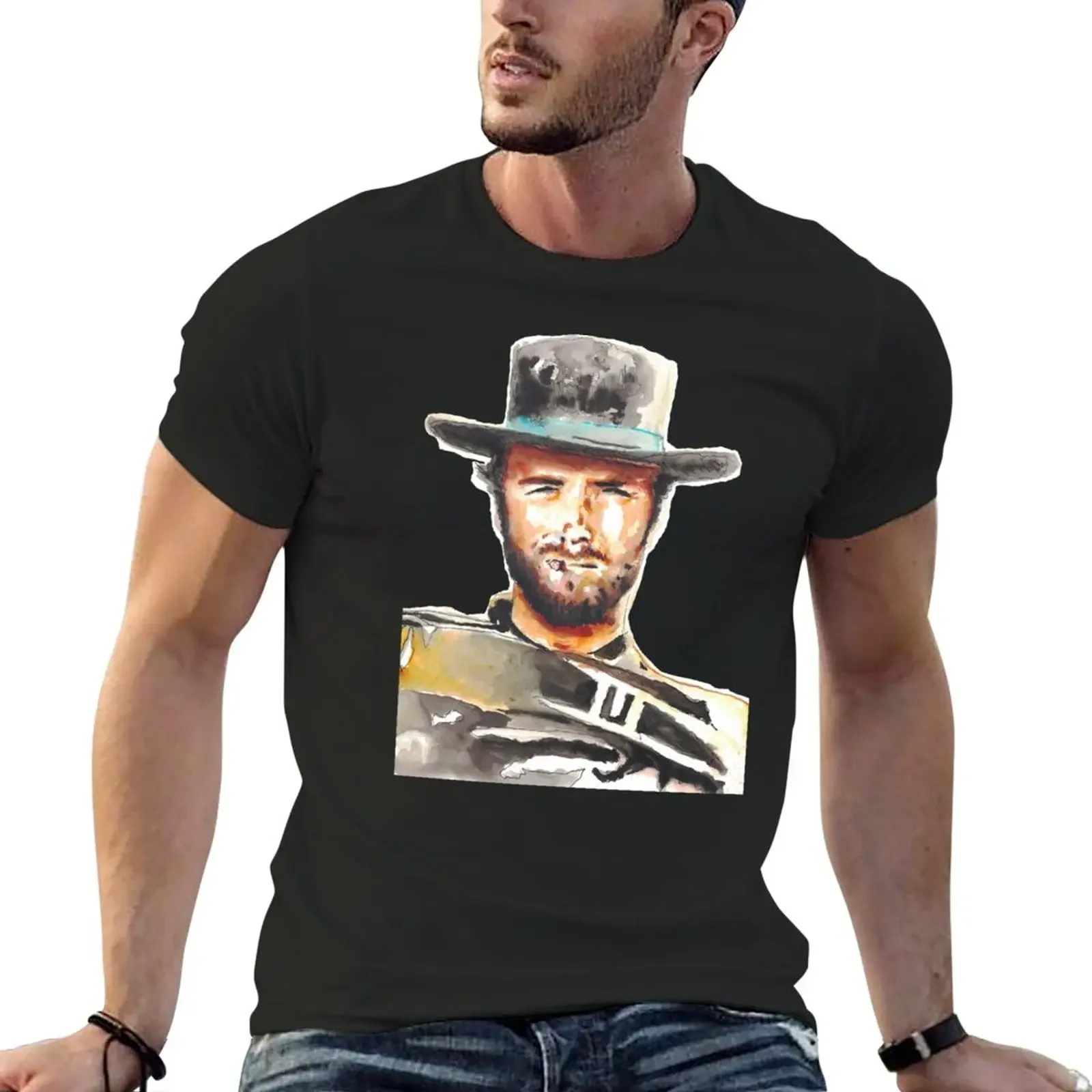 

Clint T-Shirt anime plain anime clothes mens graphic t-shirts anime