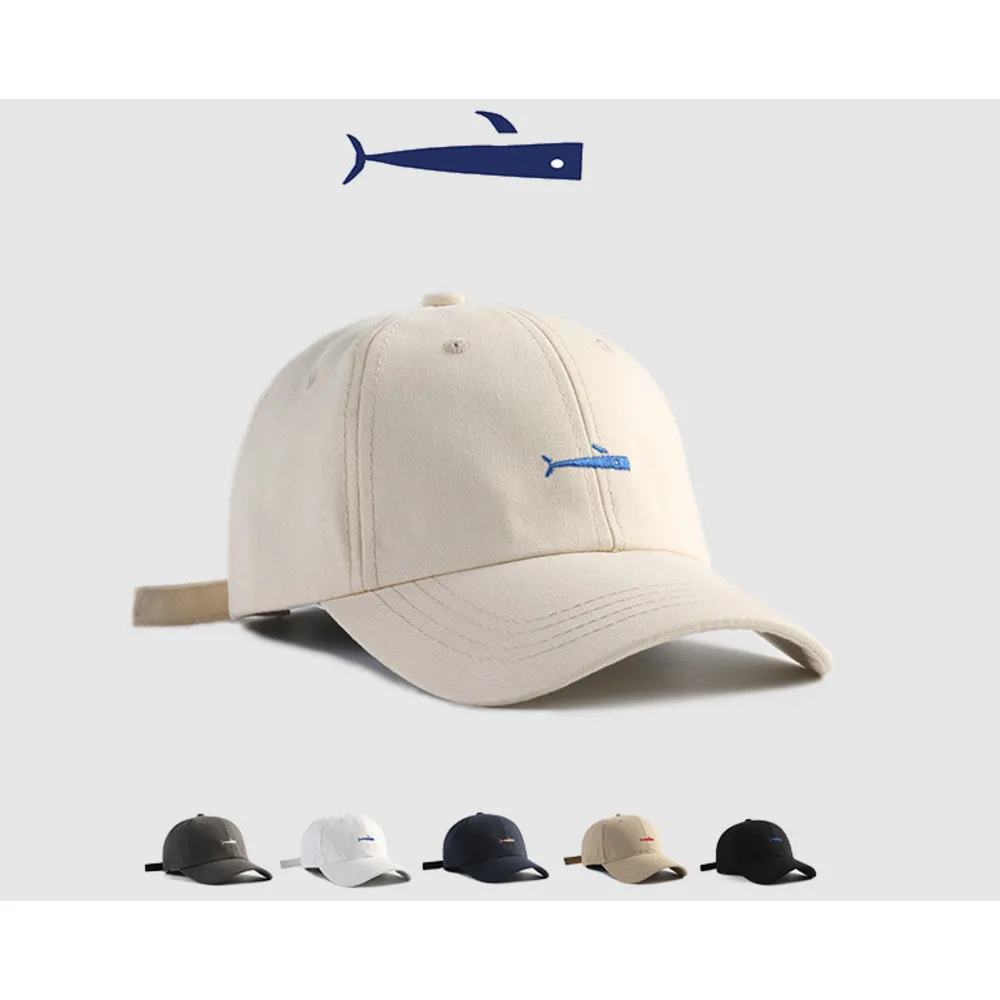 Sommer Solide Ente Zunge Männer Einfache Stickerei Sport Sun Tidal Sonnenschutz Baseball Hut Frauen_voghion.com